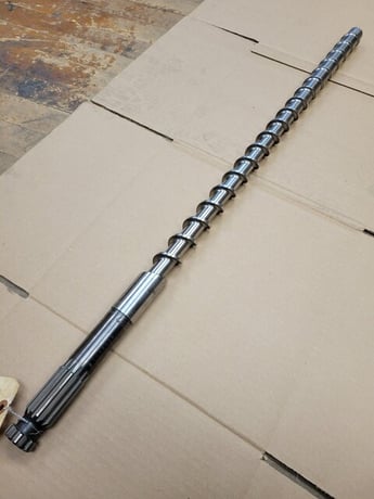 Cincinnati Milacron #5036914-68, Injection Molding Screw ONLY, 32mm x 844.55mm, 1.3" diameter x 33.25" long - Image 3