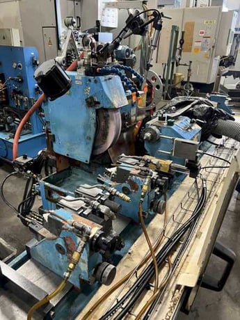 12" x 100" Danobat #RP-2500-CNC cylindrical grinders, 19" x 4" wheel, SMW Autoblock SLU-2 steady rest, 1998 - Image 5