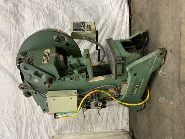 60 Ton, Minster #6, OBI press, 4" stroke, 16" Shut Height, 2-3/4"slide adj., air clutch & brake, 5 HP - Image 1