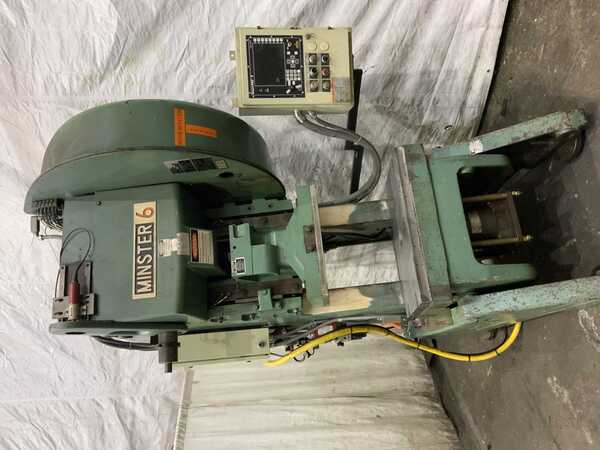 60 Ton, Minster #6, OBI press, 4" stroke, 16" Shut Height, 2-3/4"slide adj., air clutch & brake, 5 HP - Image 2