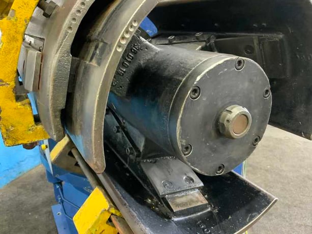 5000 lb. Arku #AH5000/2, double end coil reel & precision leveler, 12" width, 80" outside dimensions, 14"-20" - Image 6