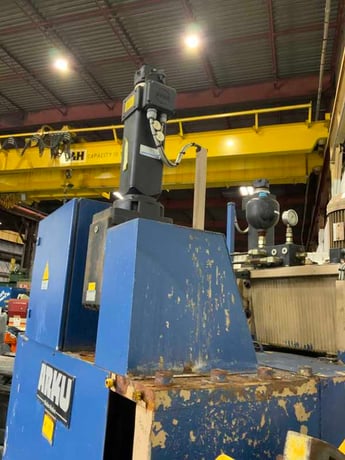 5000 lb. Arku #AH5000/2, double end coil reel & precision leveler, 12" width, 80" outside dimensions, 14"-20" - Image 10