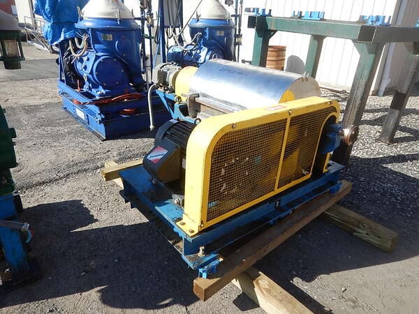 Pennwalt Sharples #P3000-D-ME, Decanter Centrifuge, 316 Stainless Steel, 4000 RPM, 30 HP TEFC, 220/460 V. - Image 9