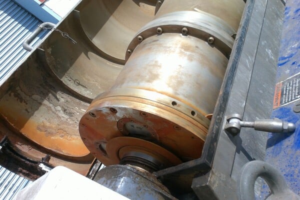 Alfa-Laval #DS308/PM38000, Stainless Steel Horiz Decanter Centrifuge, 40 HP, 230/460 V., VFD back drive - Image 5