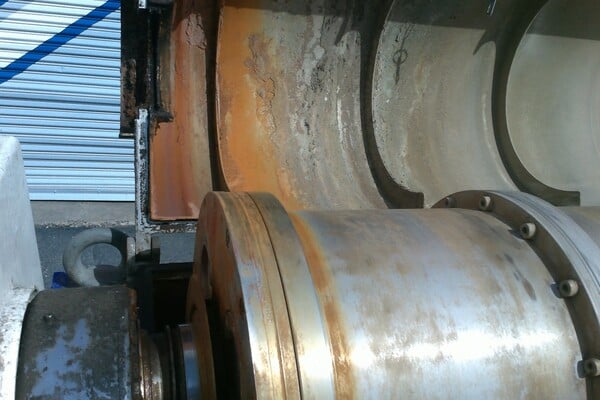 Alfa-Laval #DS308/PM38000, Stainless Steel Horiz Decanter Centrifuge, 40 HP, 230/460 V., VFD back drive - Image 6