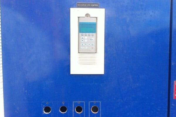 Alfa-Laval #DS308/PM38000, Stainless Steel Horiz Decanter Centrifuge, 40 HP, 230/460 V., VFD back drive - Image 8