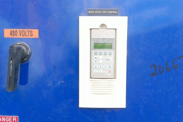 Alfa-Laval #DS308/PM38000, Stainless Steel Horiz Decanter Centrifuge, 40 HP, 230/460 V., VFD back drive - Image 10