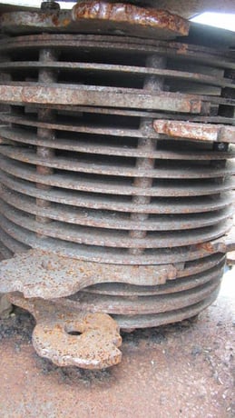 Jay Bee #3UX, Carbon Steel Hammer Mill, 15" x 25" Rotor w/Swing Hammers, 3600 RPM max, 50 HP - Image 4
