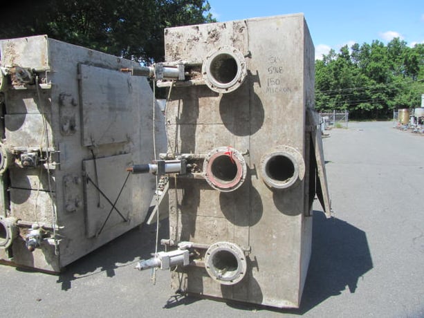 72" Alfa Laval/Celleco, DSM Triple Bank Inclined Pressurized Water Extractor Thickener, Stainless Steel, 120 - Image 1