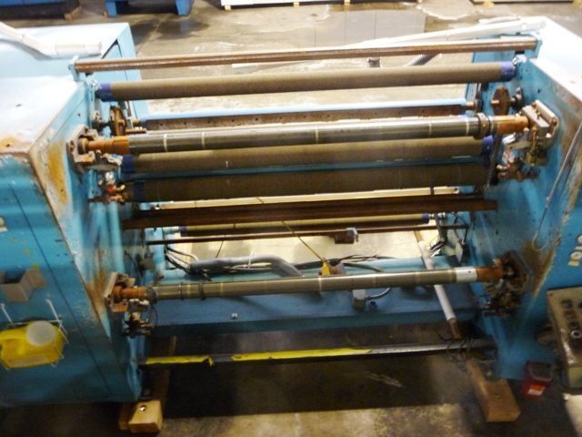 60" Dusenbery #815-LR, Slitter, 3" Duplex Rewind Shaft, 2 Motor (1) 15 HP and (1) 7.5 HP - Image 3