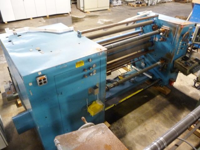 60" Dusenbery #815-LR, Slitter, 3" Duplex Rewind Shaft, 2 Motor (1) 15 HP and (1) 7.5 HP - Image 4