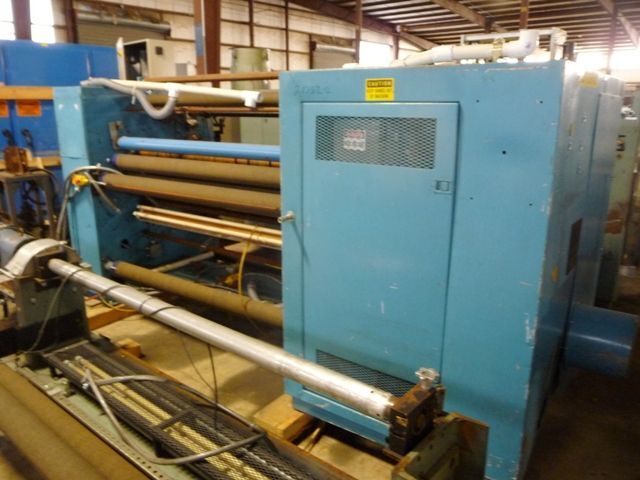 60" Dusenbery #815-LR, Slitter, 3" Duplex Rewind Shaft, 2 Motor (1) 15 HP and (1) 7.5 HP - Image 5