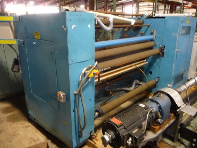 60" Dusenbery #815-LR, Slitter, 3" Duplex Rewind Shaft, 2 Motor (1) 15 HP and (1) 7.5 HP - Image 7