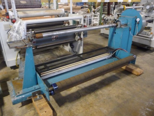 60" Dusenbery #815-LR, Slitter, 3" Duplex Rewind Shaft, 2 Motor (1) 15 HP and (1) 7.5 HP - Image 9