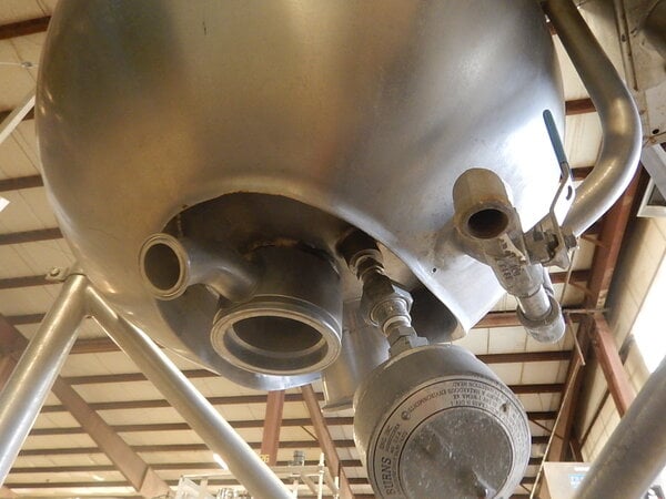 25 gallon Groen #DN-25P25, Stainless Steel Tilt Jacketed Tank, Vertical, 25" diameter x 18" Straight Side - Image 4