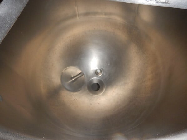 25 gallon Groen #DN-25P25, Stainless Steel Tilt Jacketed Tank, Vertical, 25" diameter x 18" Straight Side - Image 5