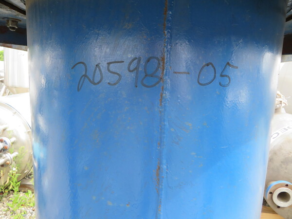 45 gallon Stainless Steel Jacketed Mix Tank, Vertical, 24" diameter x 24" Straight Side, Dish Top and Bottom - Image 5