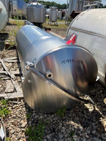 90 gallon GMW Inc., Stainless Steel Pressure Vessel, Vertical, 20" diameter x 64" Straight Side, 30 psi @ - Image 3