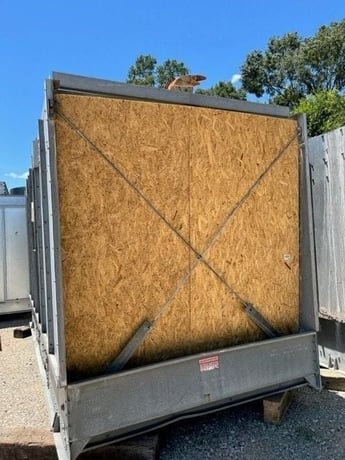 400 Ton, Marley #NC212, Galvanized Steel Induced Draft Cross Flow Cooling Tower, 8' width x 122" H Size, 7' - Image 2
