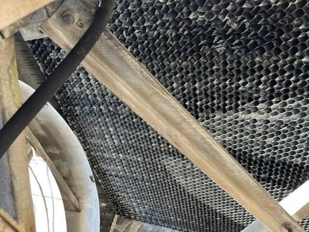 400 Ton, Marley #NC212, Galvanized Steel Induced Draft Cross Flow Cooling Tower, 8' width x 122" H Size, 7' - Image 5