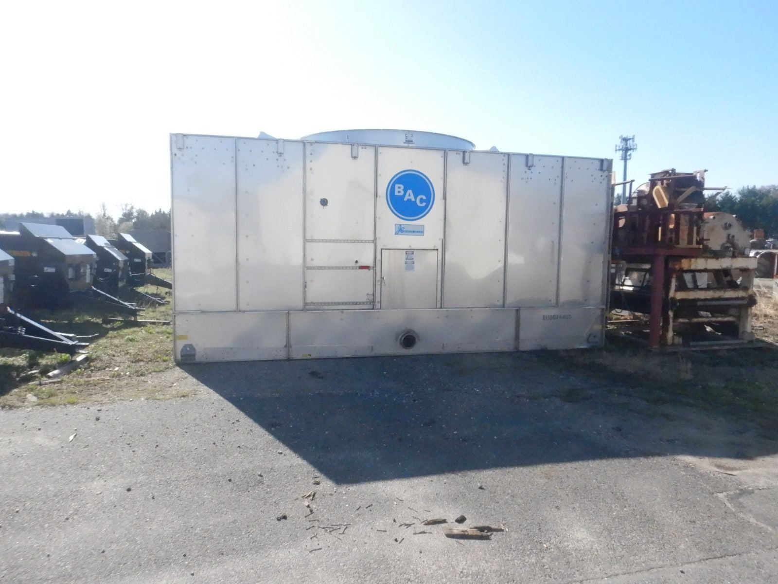 458 Ton, Baltimore Air Cooling #3473C-MM-Series 3000, Stainless Steel Cooling Tower, Single Cell Units, 10.9' - Image 3