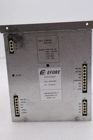 Efore ABB SR92A060 Power Supply Module 3HAB 5845-1/2 STOCK 3189 - Image 1
