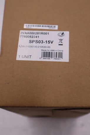 New open box abb sps03-15v 2vaa008281r001 power module stock 807-c - Image 1
