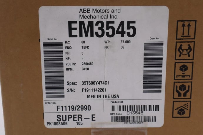 Abb brown boveri abb em3545 / em3545 (brand new) stock 2226-a - Image 2