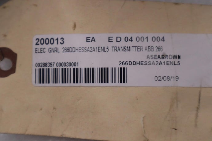 New abb 2600t 266drhessa2a1 enl5 preussure transmitter stock g239a - Image 2