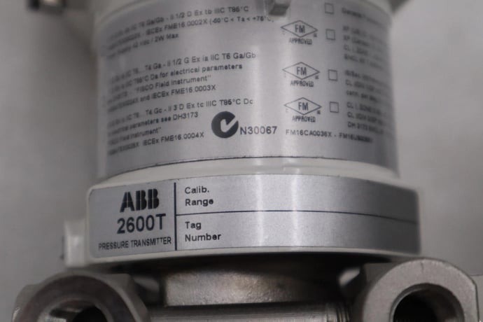 New abb 2600t 266drhessa2a1 enl5 preussure transmitter stock g239a - Image 3