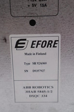 Efore ABB SR92A060 Power Supply Module 3HAB 5845-1/2 STOCK 3191 - Image 2