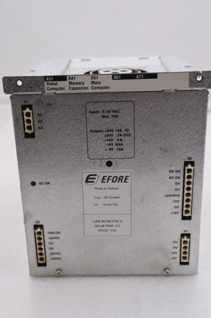 Efore ABB SR92A060 Power Supply Module 3HAB 5845-1/2 STOCK 3193 - Image 1