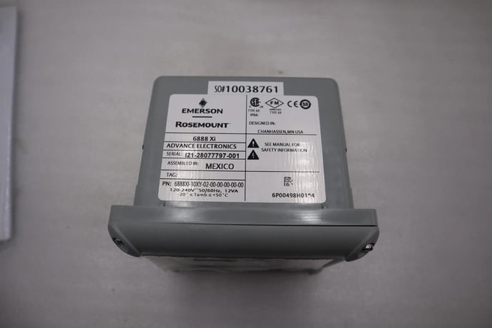 Rosemount 6888XI-1OXY-02-00-00-00-00-00 Conductivity Analyzer NEW UNIT #5912 - Image 6