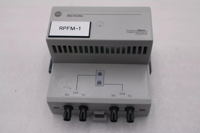 Allen-Bradley Bradley 1786-RPFM ControlNet Communication Fiber Module STOCK L-546 - Image 1