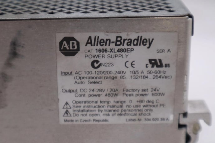 Allen-Bradley 1606-XL480EP / 1606XL480EP Industrial Control System #H691A - Image 2