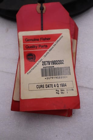 NEW FISHER 2E791902202 DIAPHRAGM STOCK 3764A - Image 2