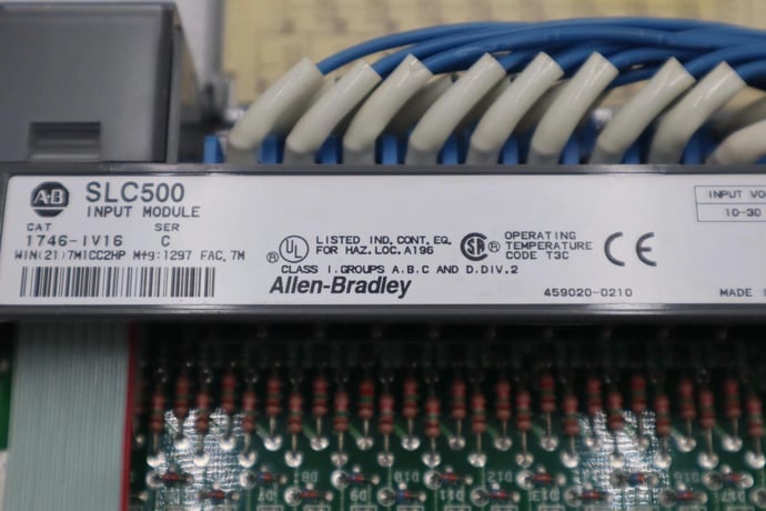 Allen-Bradley bradey ab 1746-iv16 slc 500 series c input module stk k-86-d - Image 2