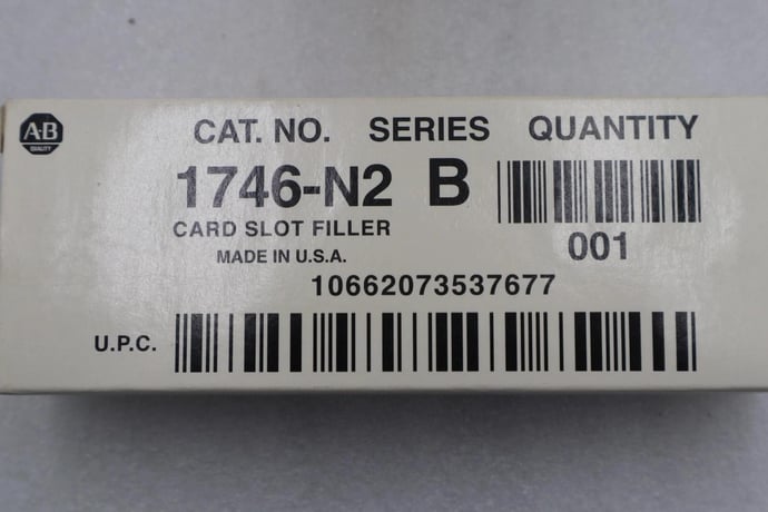 New in box Allen-Bradley bradley 1746-n2 ser b module slot filler (lot of 11) stk k-064a - Image 3