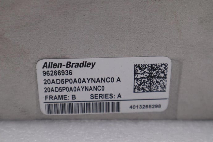 New 2022 Allen-Bradley bradley 20ad5p0a0aynanc0 powerflex 70 480 vac drive stock h121 - Image 3