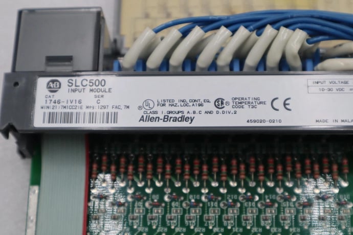 Allen-Bradley Bradley 1746-IV16 SLC 500 SER C Input Module AB STOCK K-87-D - Image 2