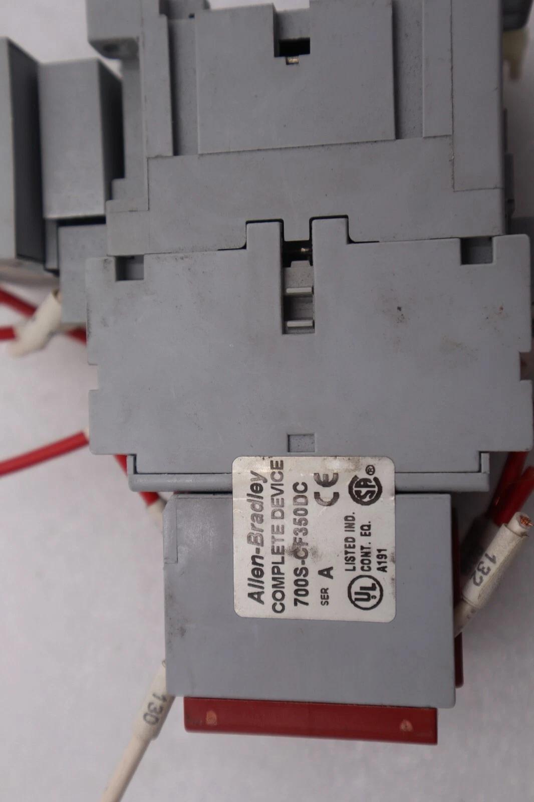 Allen-Bradley 700-CF310 SER A Used Safety Control Relay Contractor #K-754-A - Image 6