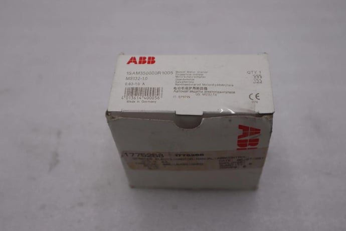 NEW OPEN BOX ABB MS132-1.0 - 1SAM350000R1005 - Manual Motor Starter STOCK H80A - Image 3