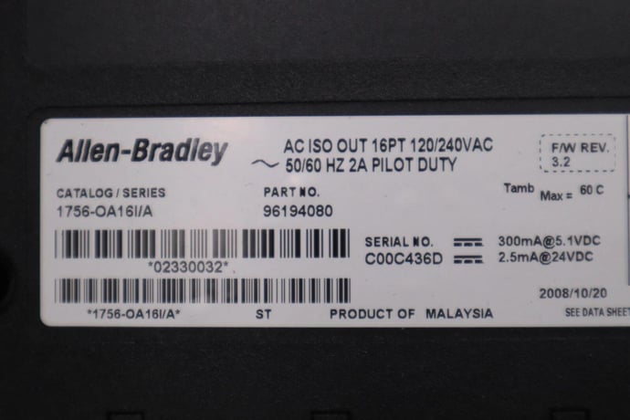 NEW OPEN BOX Allen-Bradley Allen-Bradley 1756-OW16I ControlLogix Relay Module STK K-1230-A - Image 3