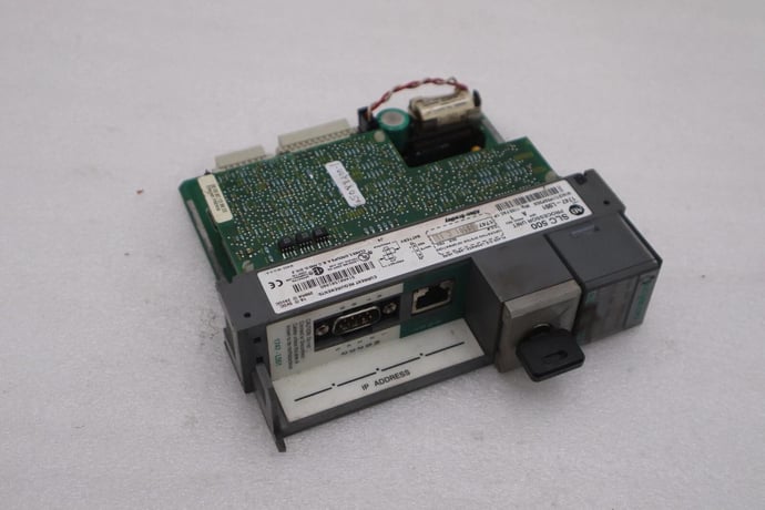 Allen-Bradley Bradley 1747-L551 /A SLC 500 SLC 5/05 CPU Controller Ethernet STOCK 838C - Image 2