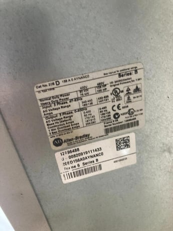 ELECTRICAL ENCLOSURE WITH 20BD156A0AYNANC0 Allen-Bradley Bradley 125HP Powerflex 700 - Image 4