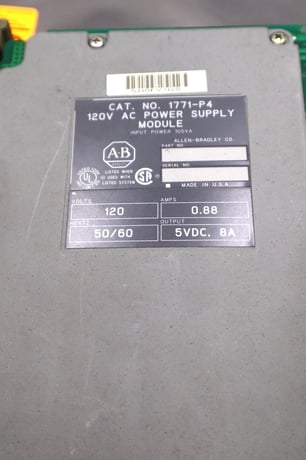 Allen-Bradley bradley 1771-p4 120v ac power supply module #k-166a - Image 6