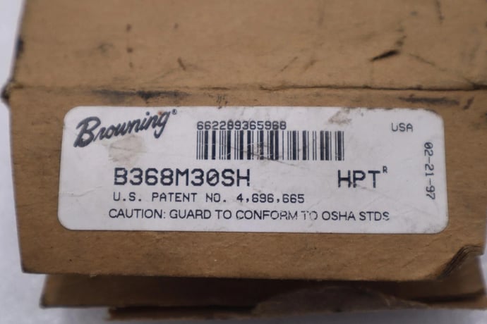 NEW OPEN BOX Browning B368M30SH Timing Belt Pulley STOCK B-1736 - Image 2