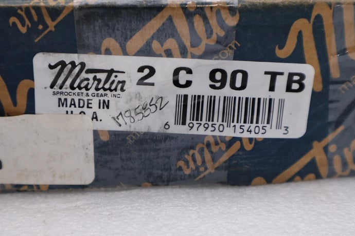 MARTIN SPROCKET & GEAR INC 2 C 90 TB / 2C90TB (BRAND NEW) STOCK H972 - Image 2