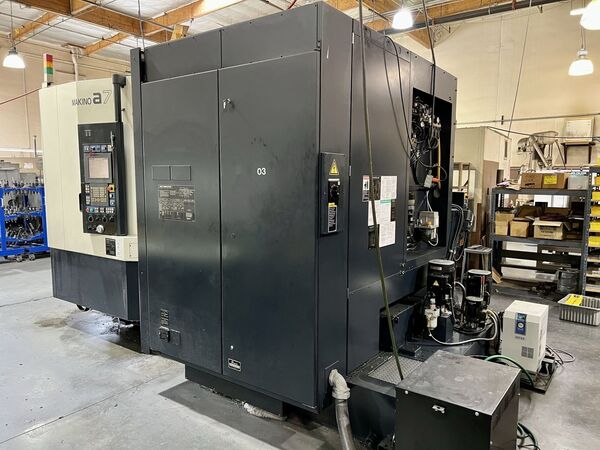 Makino #A71, CNC horizontal machining center, Super Geometric Intelligence, 28.7" X, 28.7" Y, 31.5" Z, 10000 - Image 7