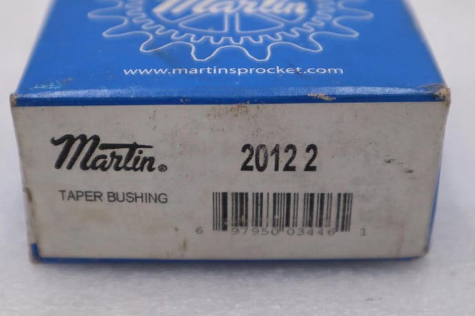LOT OF 2 - NEW Martin 2012 2 Taper Bushing STOCK H575A - Image 2